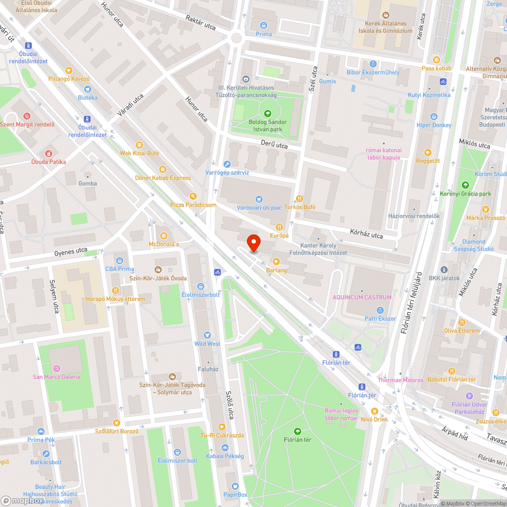 Tábladöntés a Vörösvári úton - min. 16. alkalom bejelentés helye