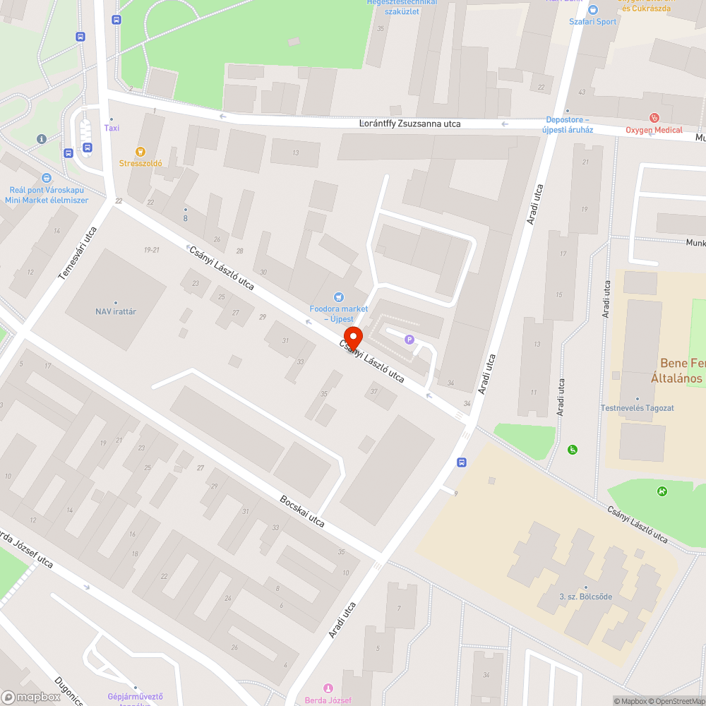 Elhagyott jármű foglalja az értékes parkolóhelyet bejelentés helye