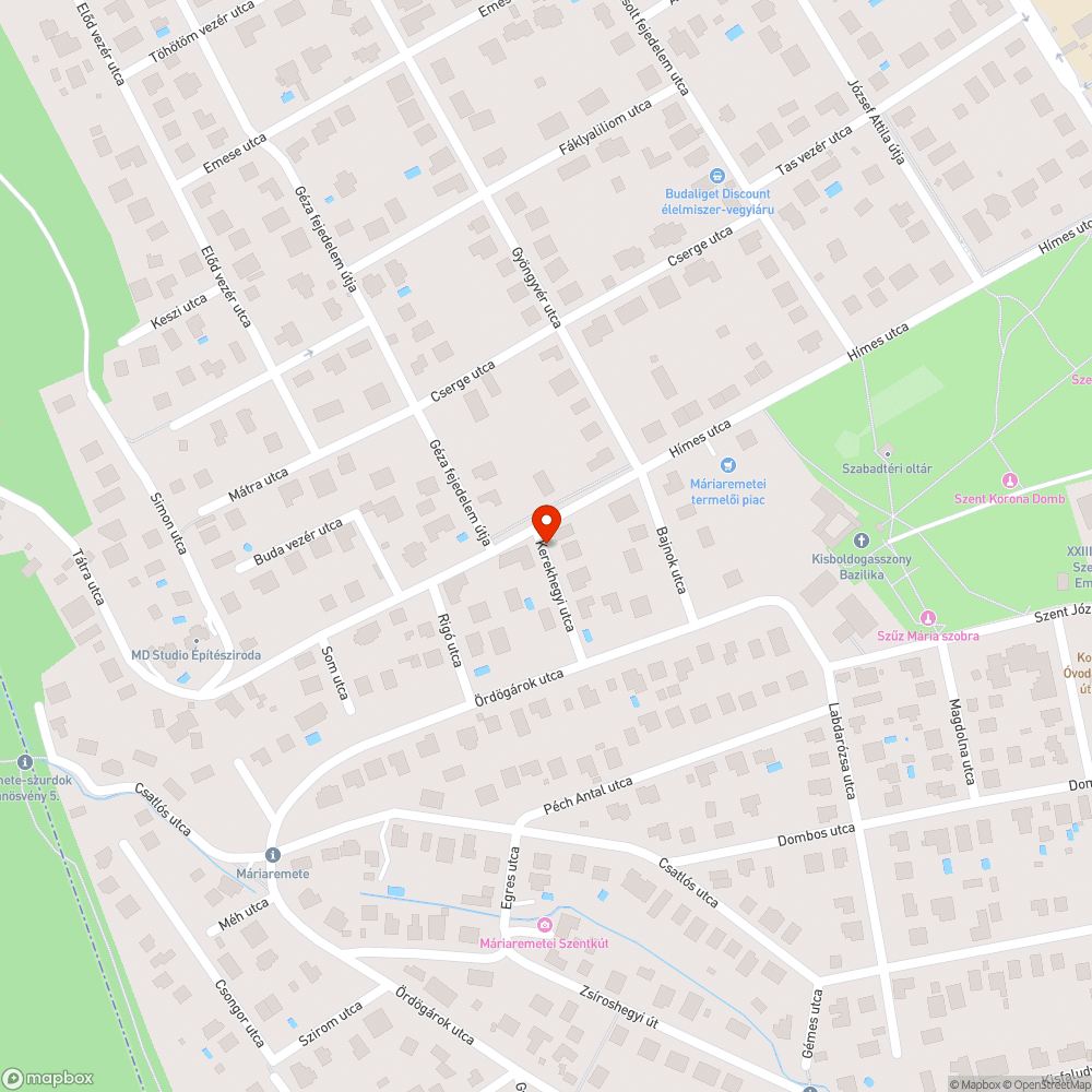 Lekopott kerékpáros útburkolati jelzések bejelentés helye