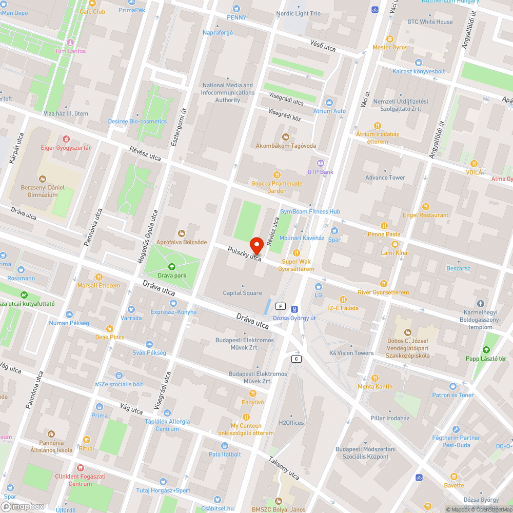 Fahely bejelentés helye