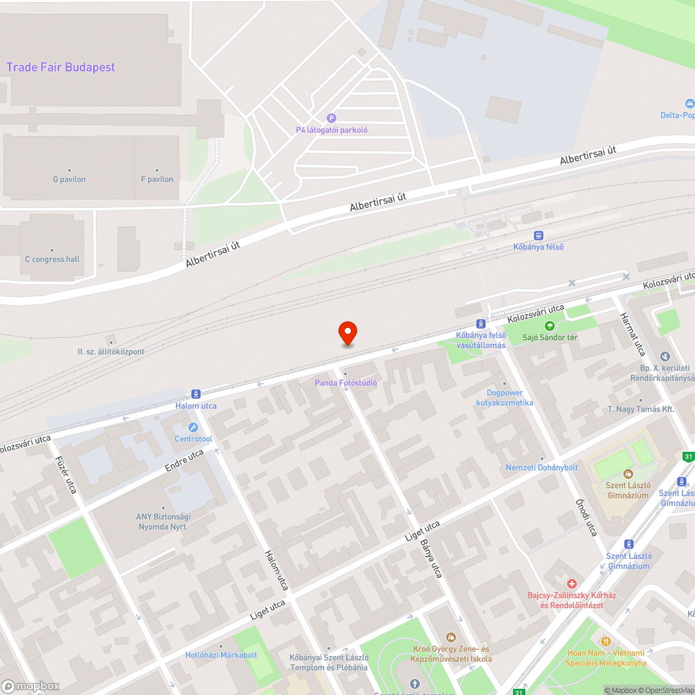 Illegális szemétlerakó bejelentés helye