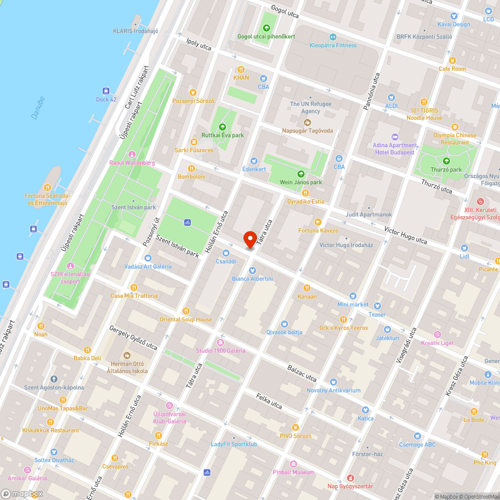 Használhatatlan kerékpártároló bejelentés helye