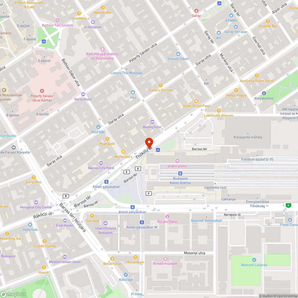 Gyalogosforgalom totális zavarása bejelentés helye