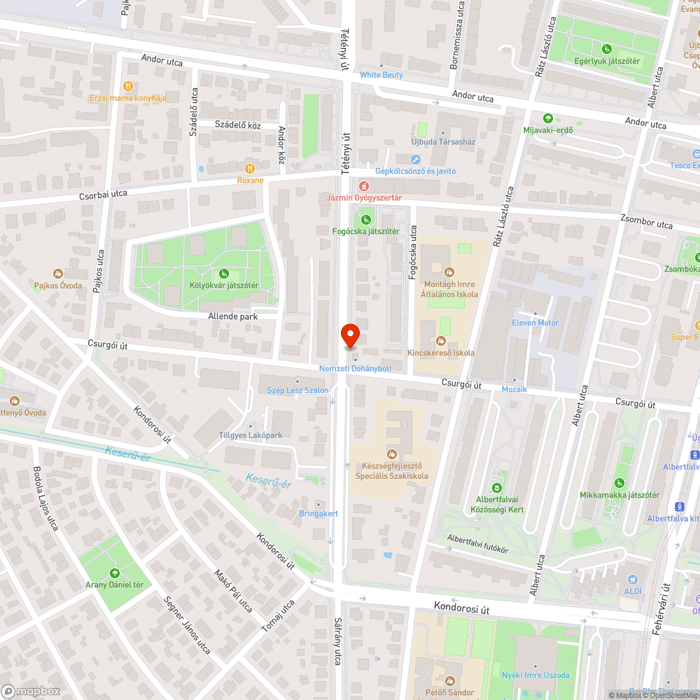 Rendszeres járdán parkolás bejelentés helye