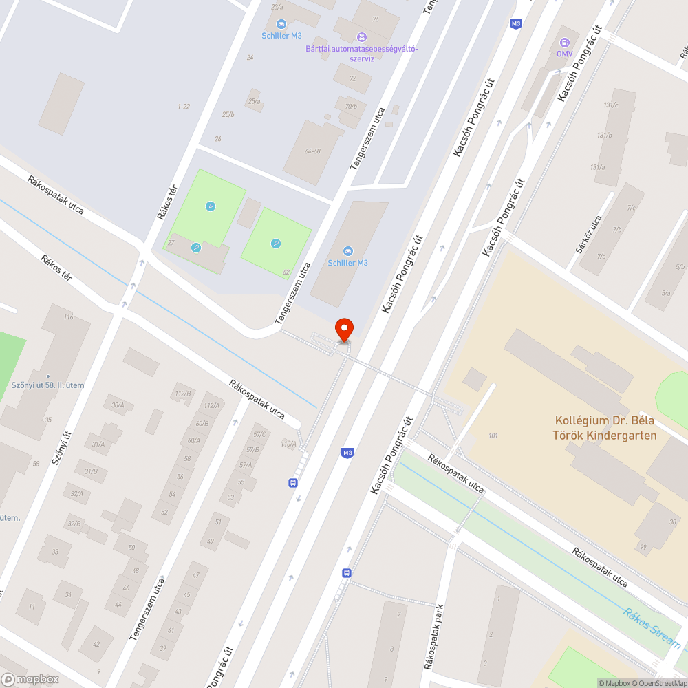 Üvegcserép bicikliúton bejelentés helye