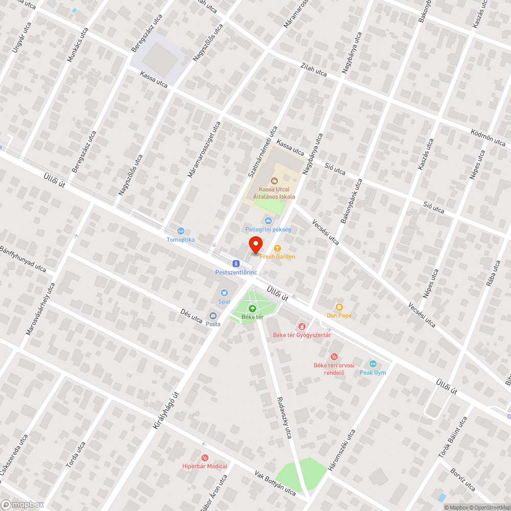 Tragédia miatt bezárt épület bejelentés helye