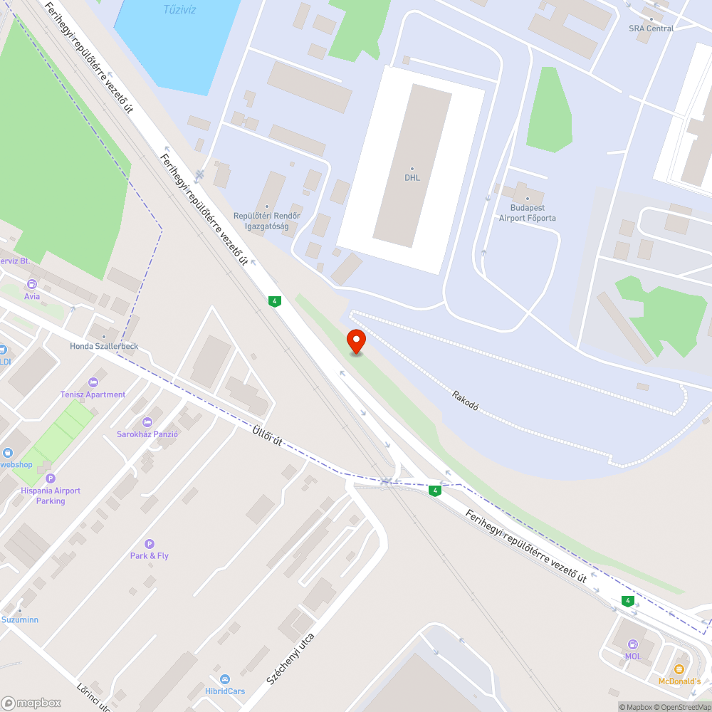 Tönkrement, sérült táblák bejelentés helye