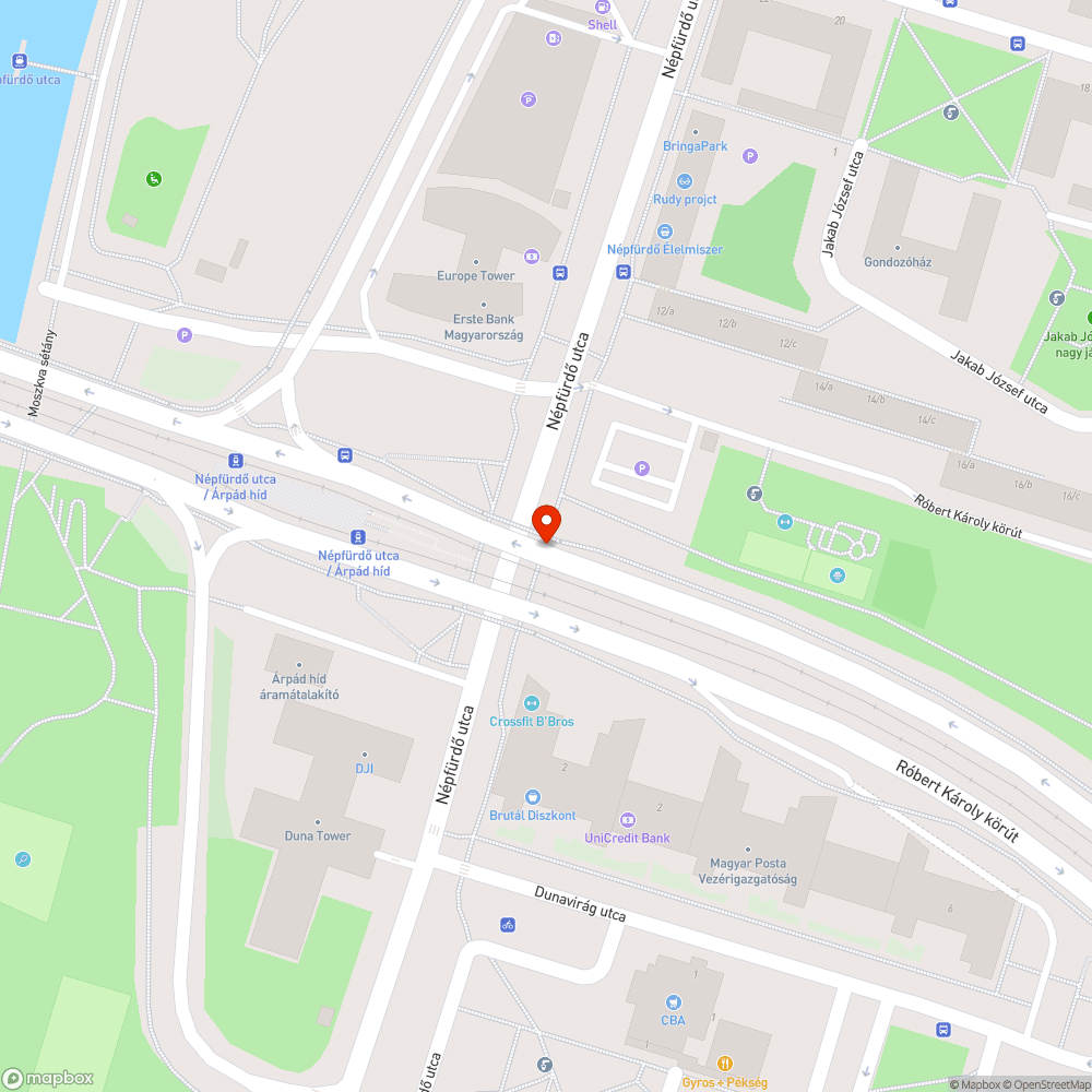 Madártetem, madárürülék bejelentés helye