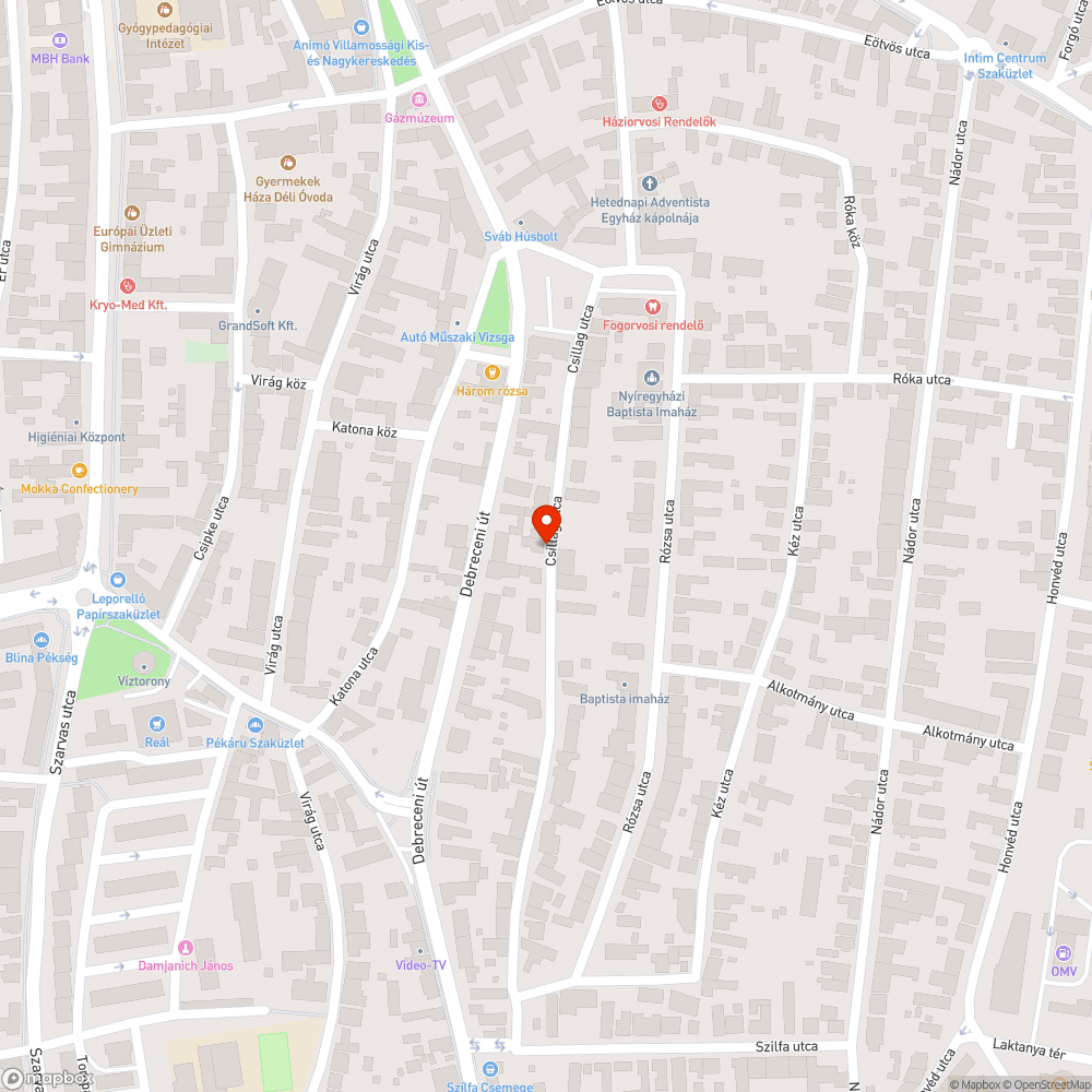 Rendetlen, gazos utcafront bejelentés helye