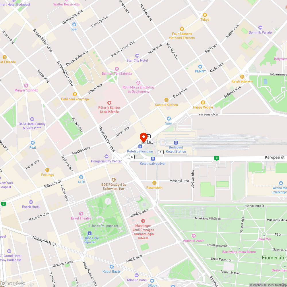 Elszáradt platéneres fák bejelentés helye