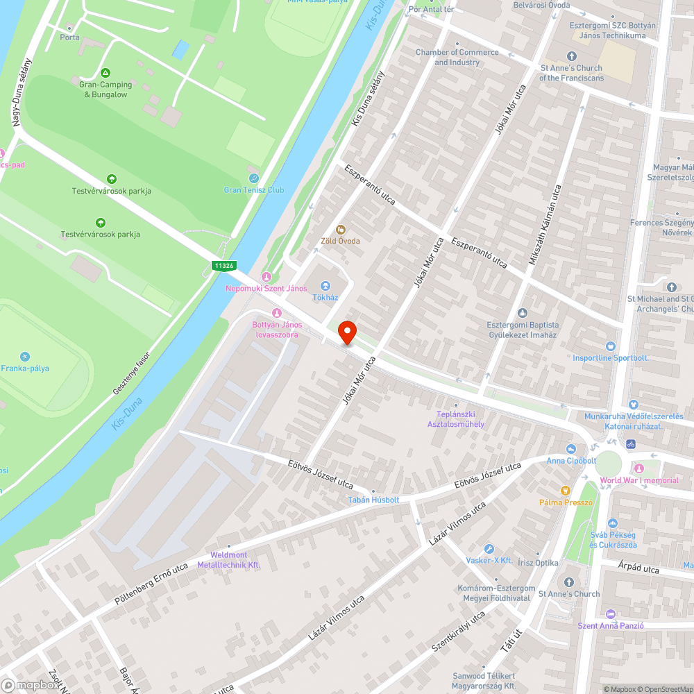 Járda botlásveszélyes bejelentés helye