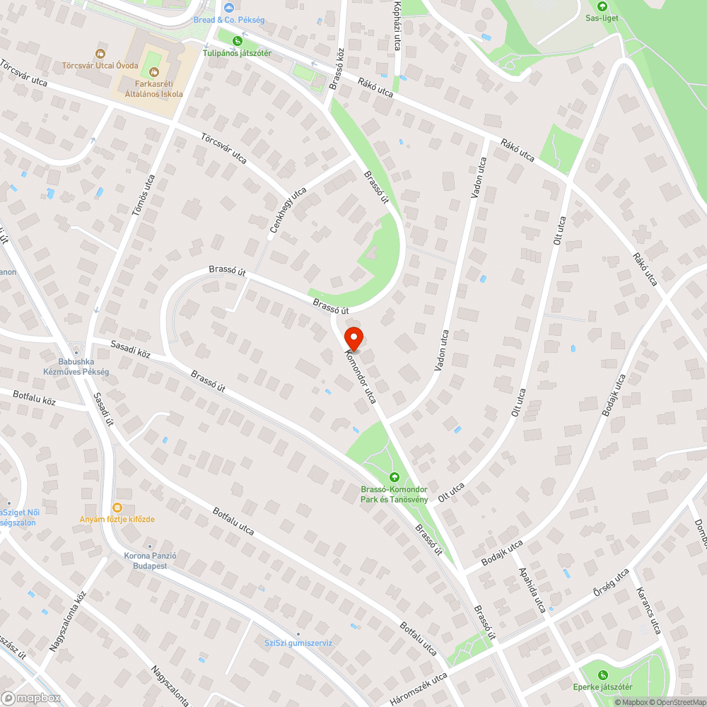 Járdán parkolás bejelentés helye