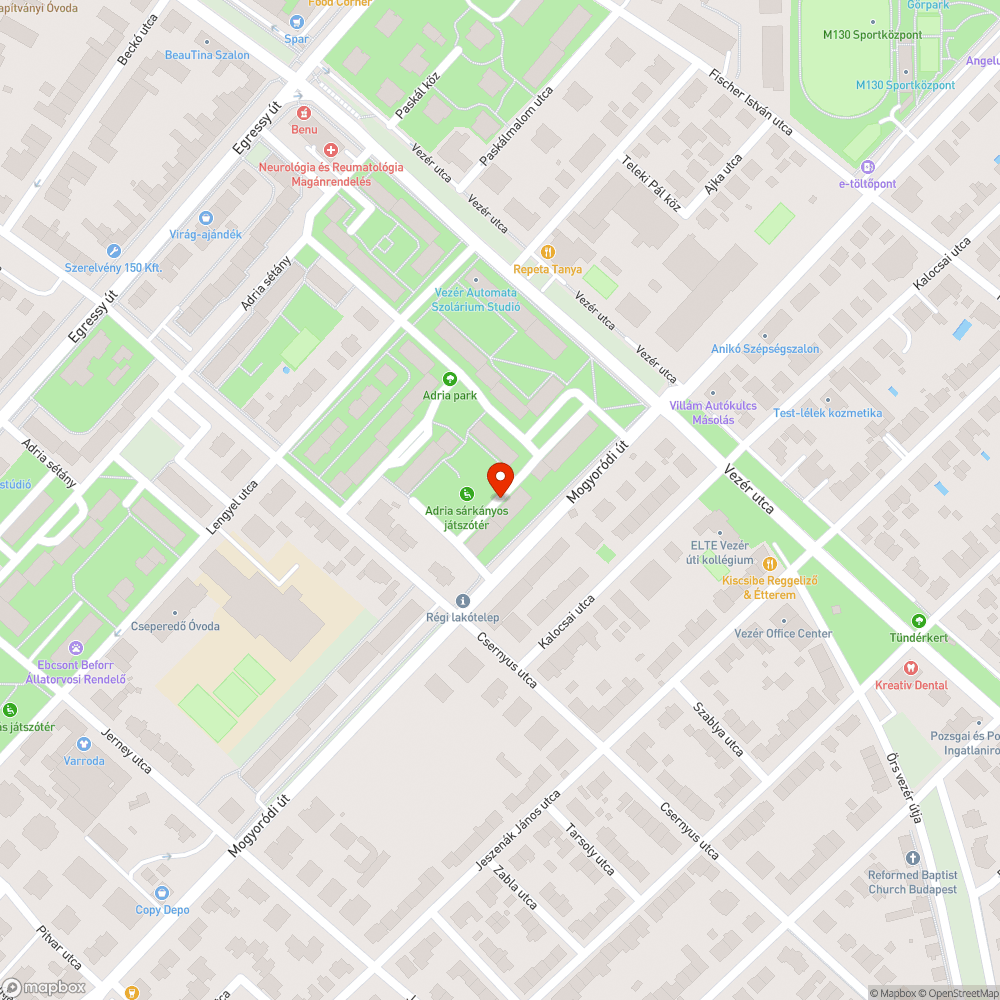 Elzárhatatlan játszótéri csap bejelentés helye