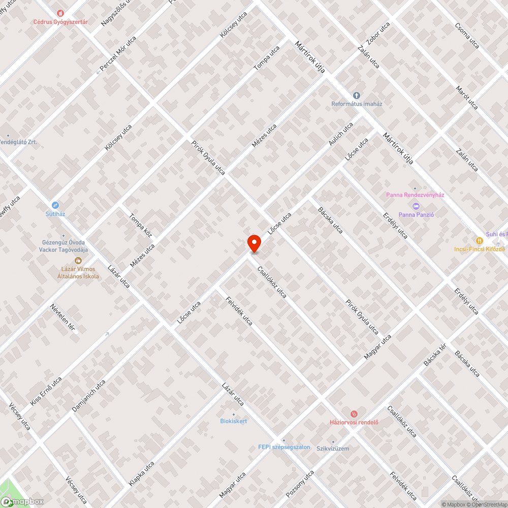 Hiányzó utcatáblák bejelentés helye