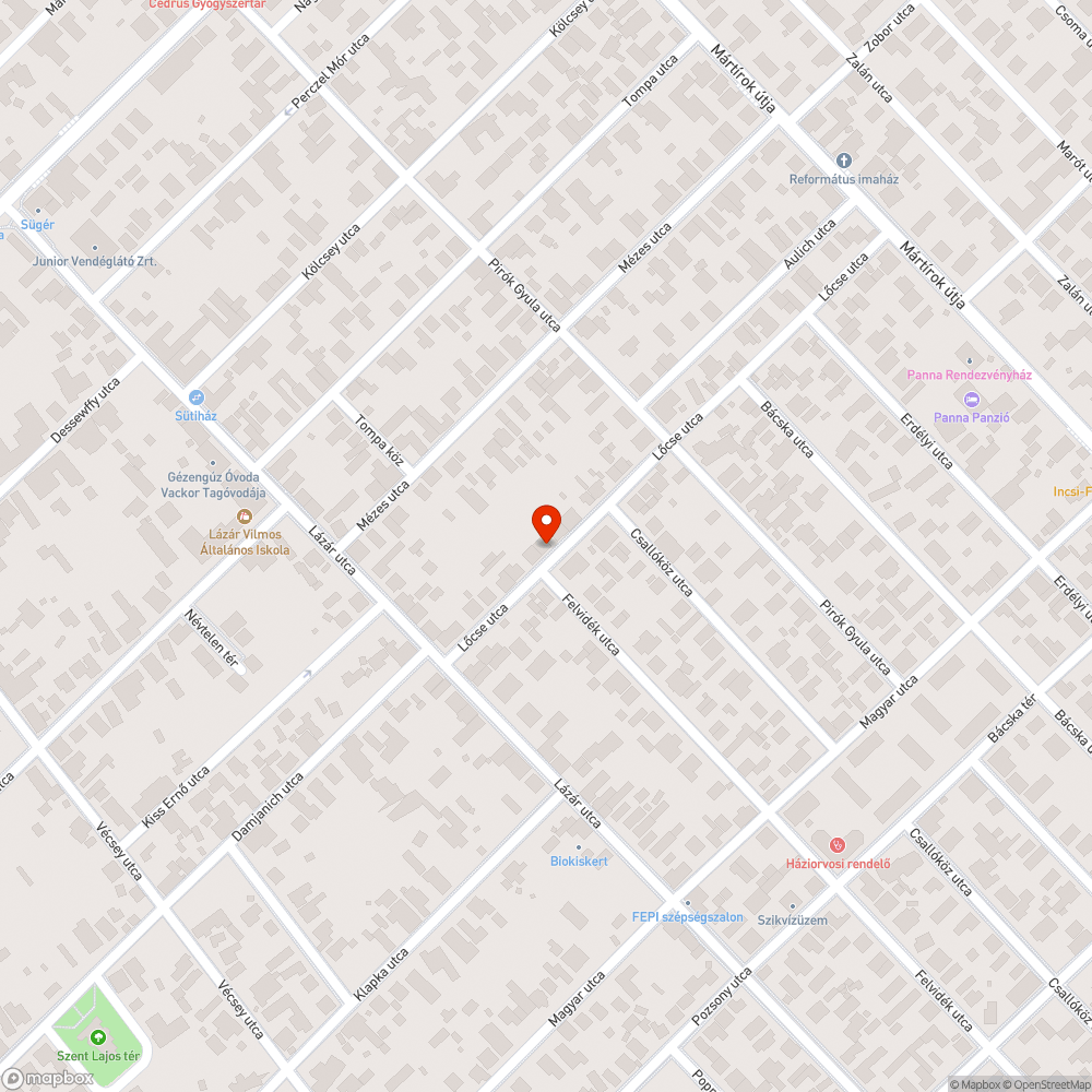 Kiszáradt fák bejelentés helye