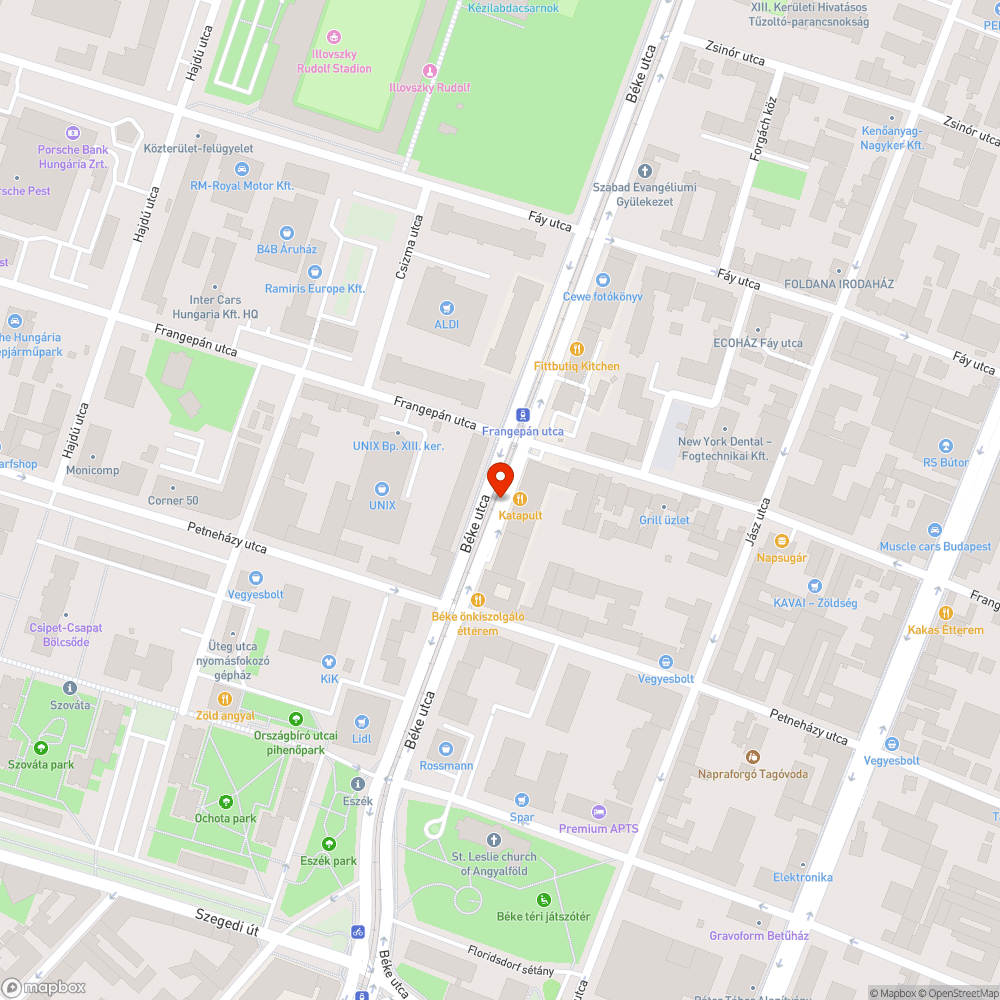 Poller-magas gaz bejelentés helye