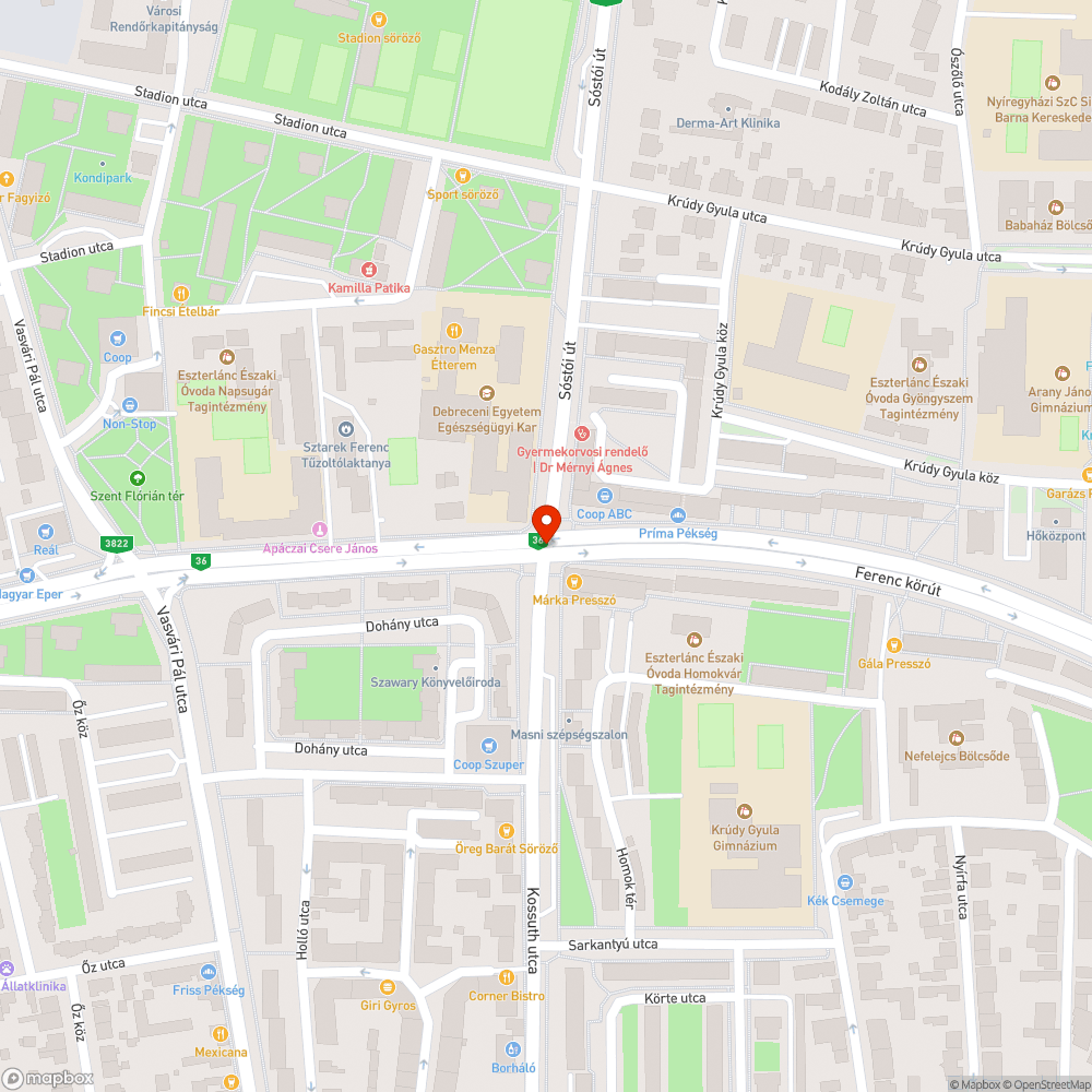 Eldugult vízelvezető rács bejelentés helye