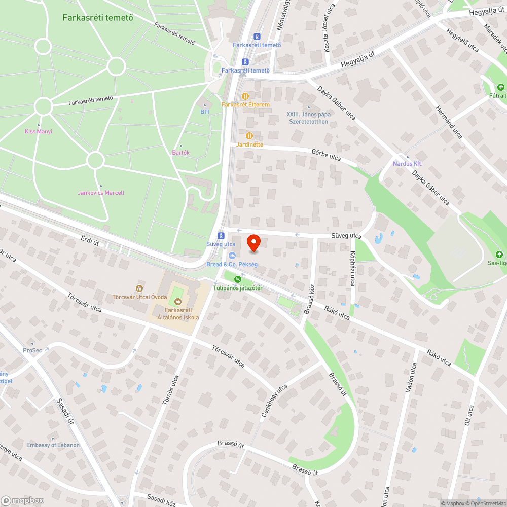 Lakó-pihenő P+R megszüntetése bejelentés helye