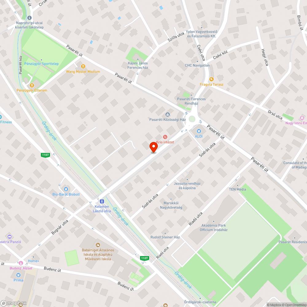 Szemetes utca - Kelemen L. bejelentés helye