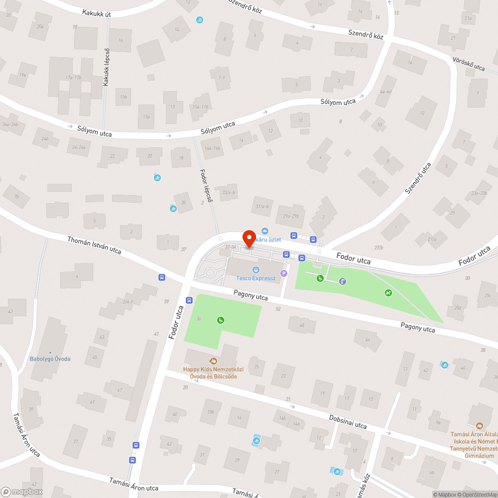 Parkosítás, fásítás bejelentés helye