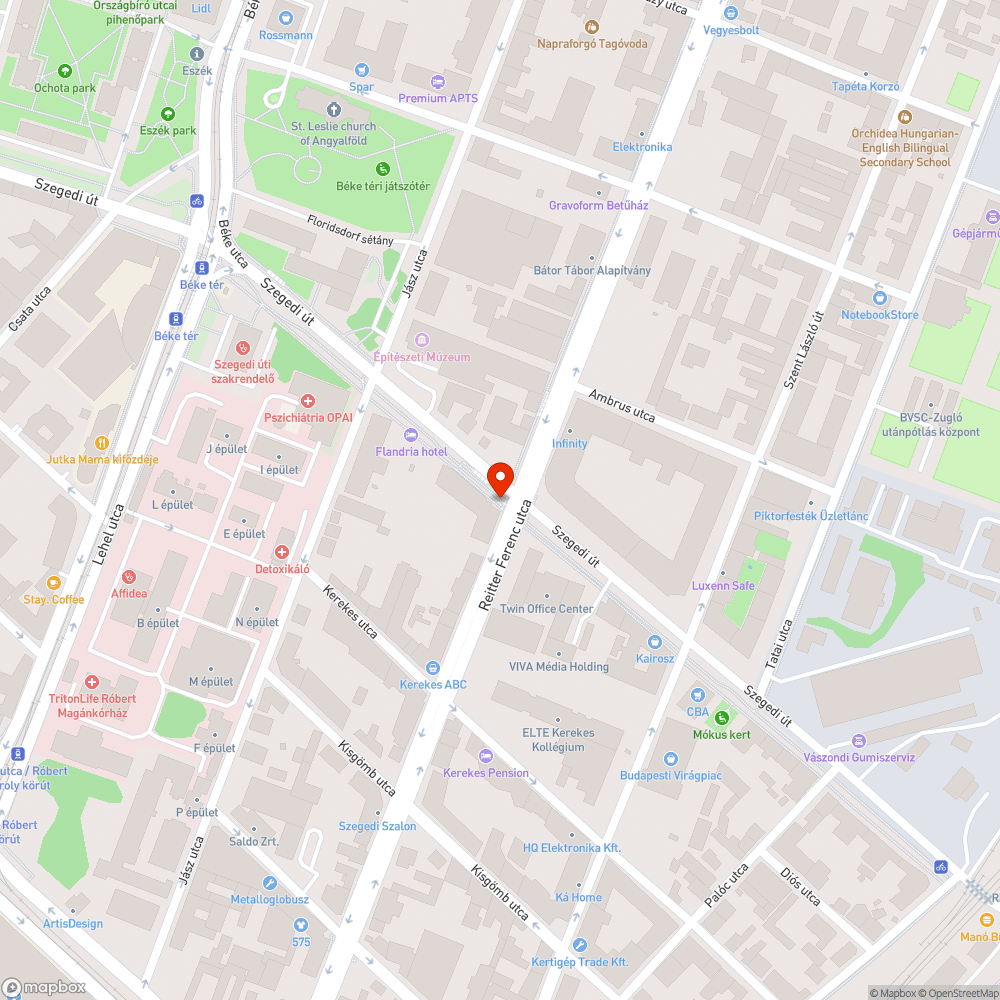 Üres oszlop bejelentés helye