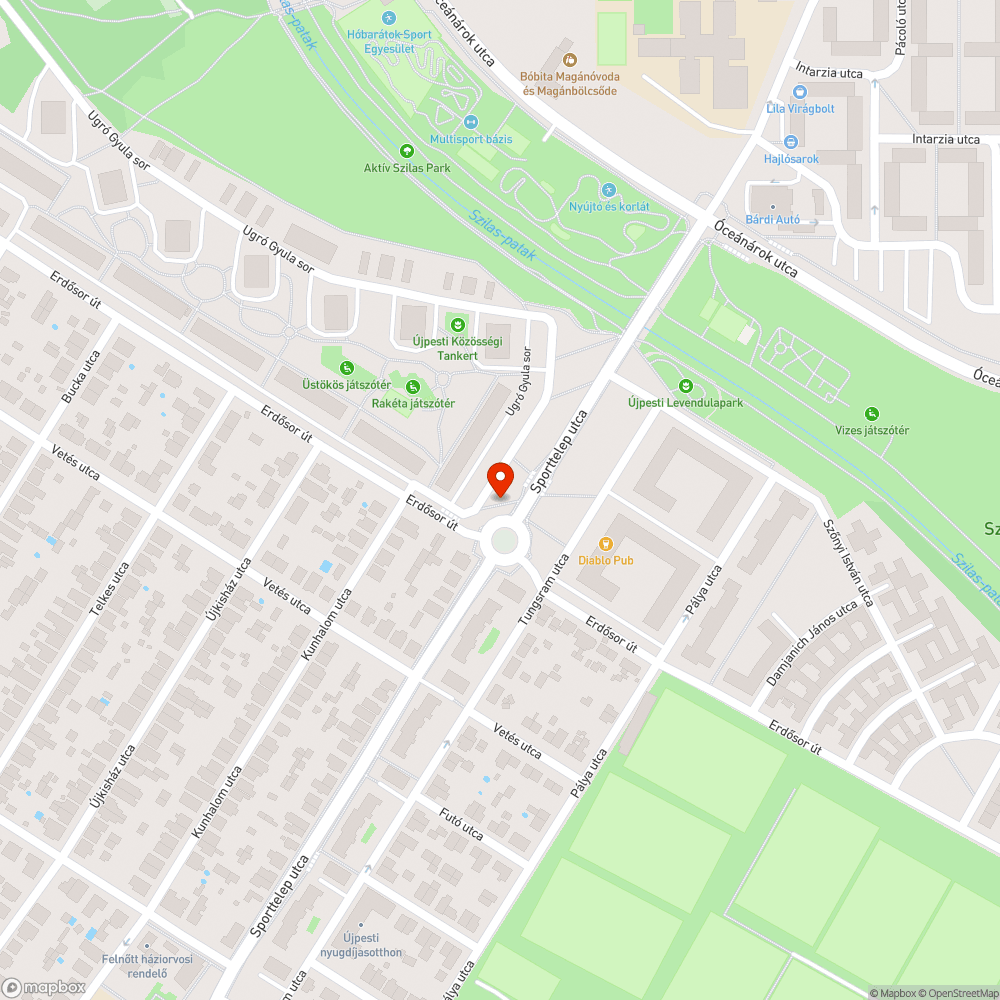 Régi tábla bejelentés helye