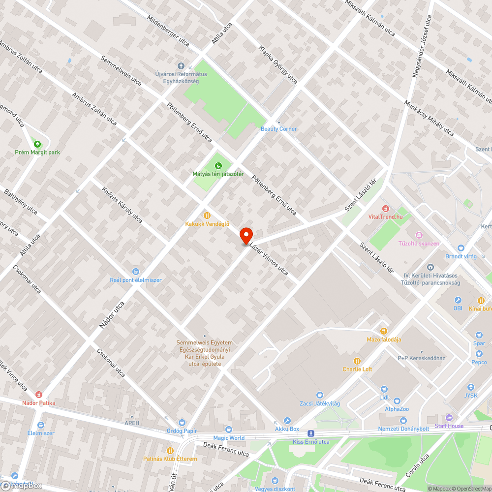 Sérült fedlap bejelentés helye