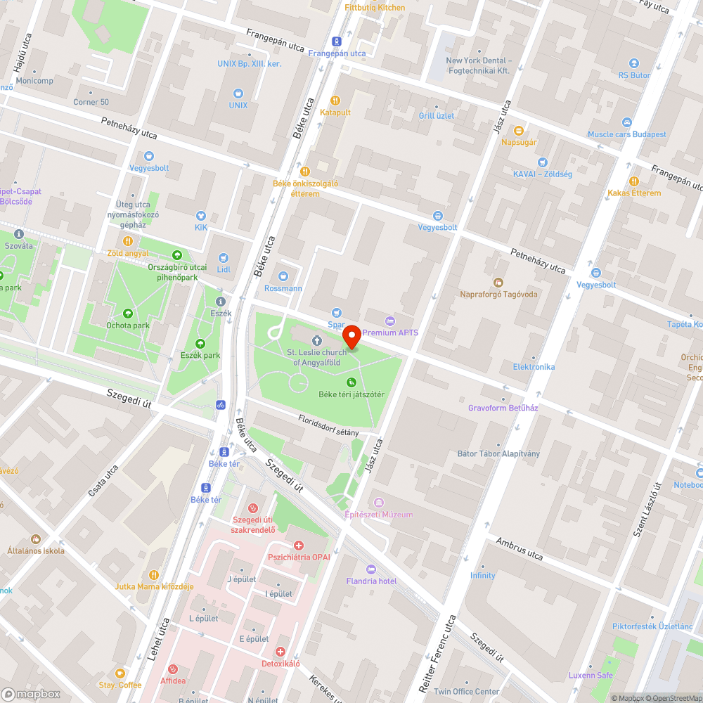 Béke tér csőtörés bejelentés helye