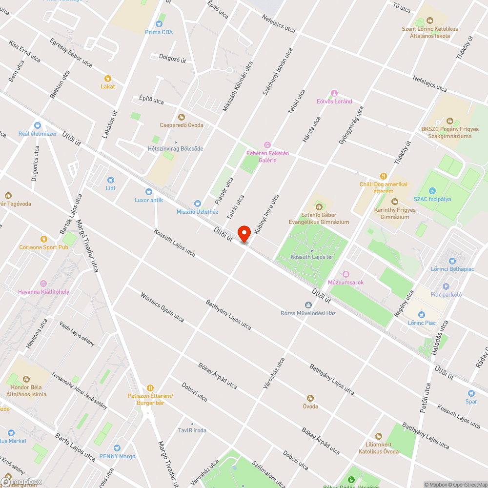 Repedt , sérült fedlap bejelentés helye