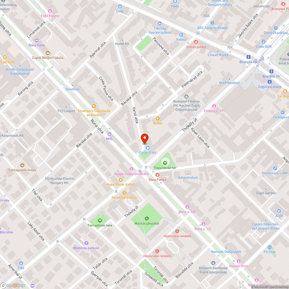 Graffitis Telekom szekrény bejelentés helye