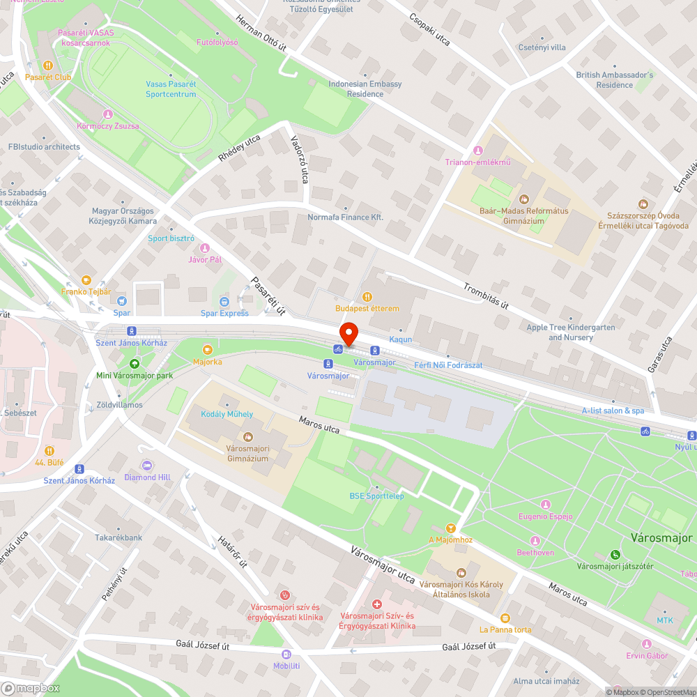 Szemét bejelentés helye