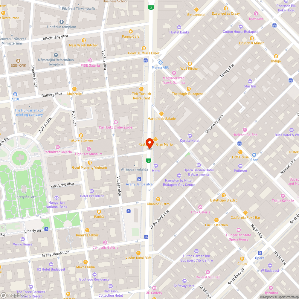 Szemét a Bajcsy Zsilinszky úton bejelentés helye