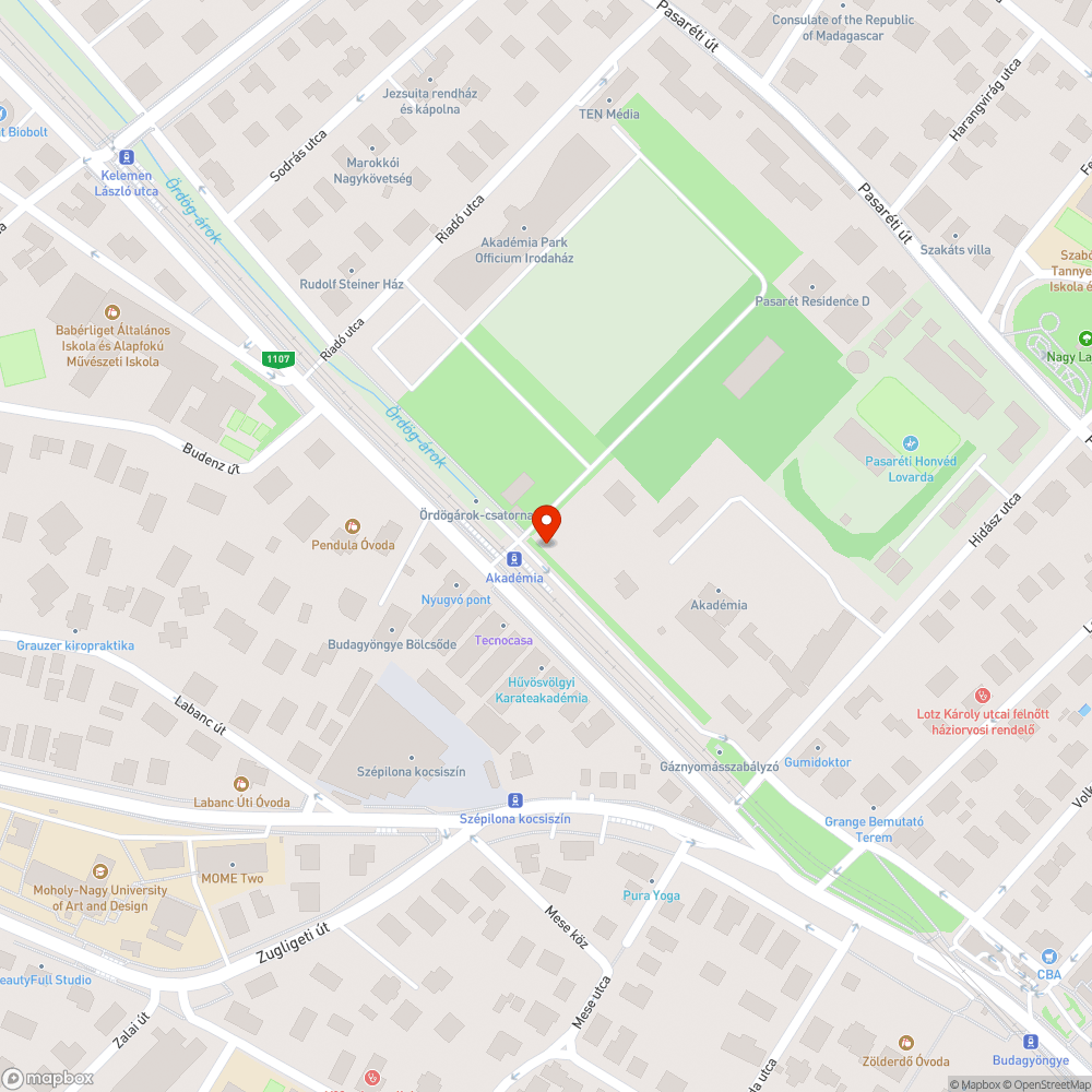 Elmaradt fapótlás bejelentés helye