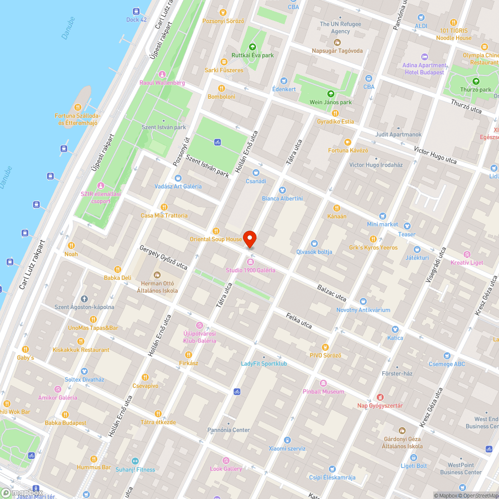 Elhagyott kerékpár bejelentés helye