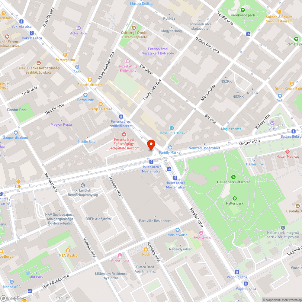 Balesetveszélyes elosztószekrény bejelentés helye