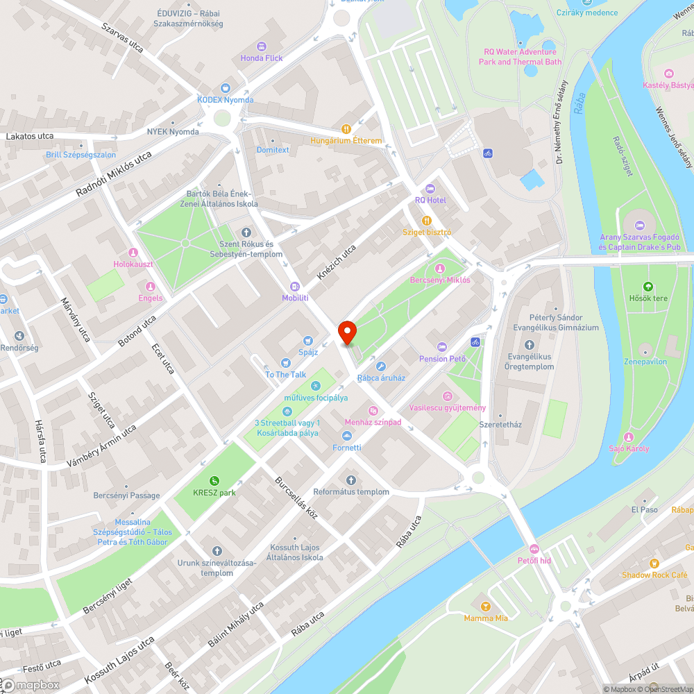 Lekopott kerékpár nyomvonal felfestés bejelentés helye