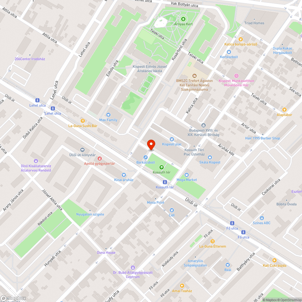 Legyalult táblák bejelentés helye