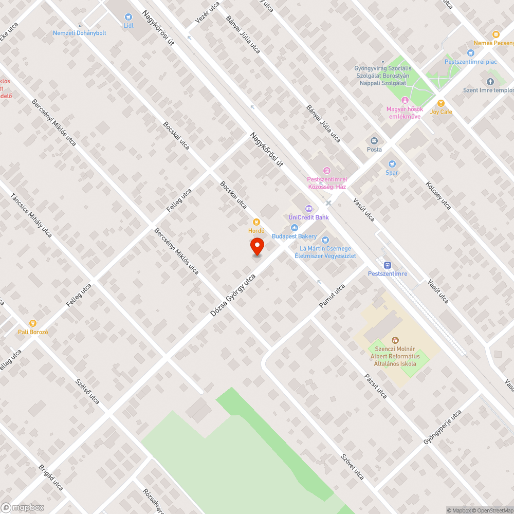 Nyitott doboz / leszakadt kábel bejelentés helye