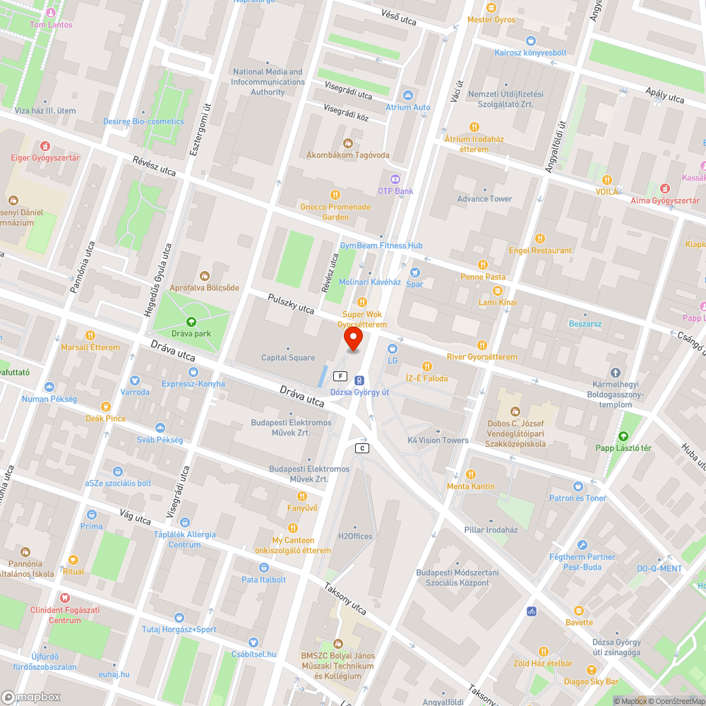 A járda megsüllyedt bejelentés helye