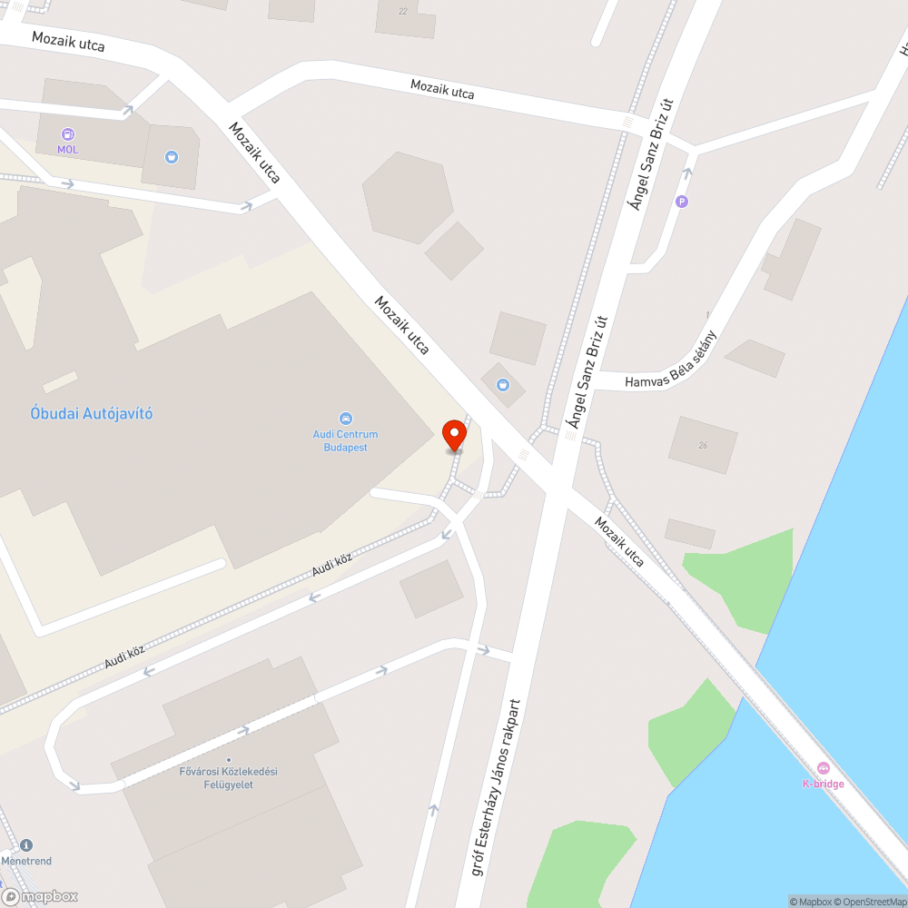 kidöntött stoptábla bejelentés helye