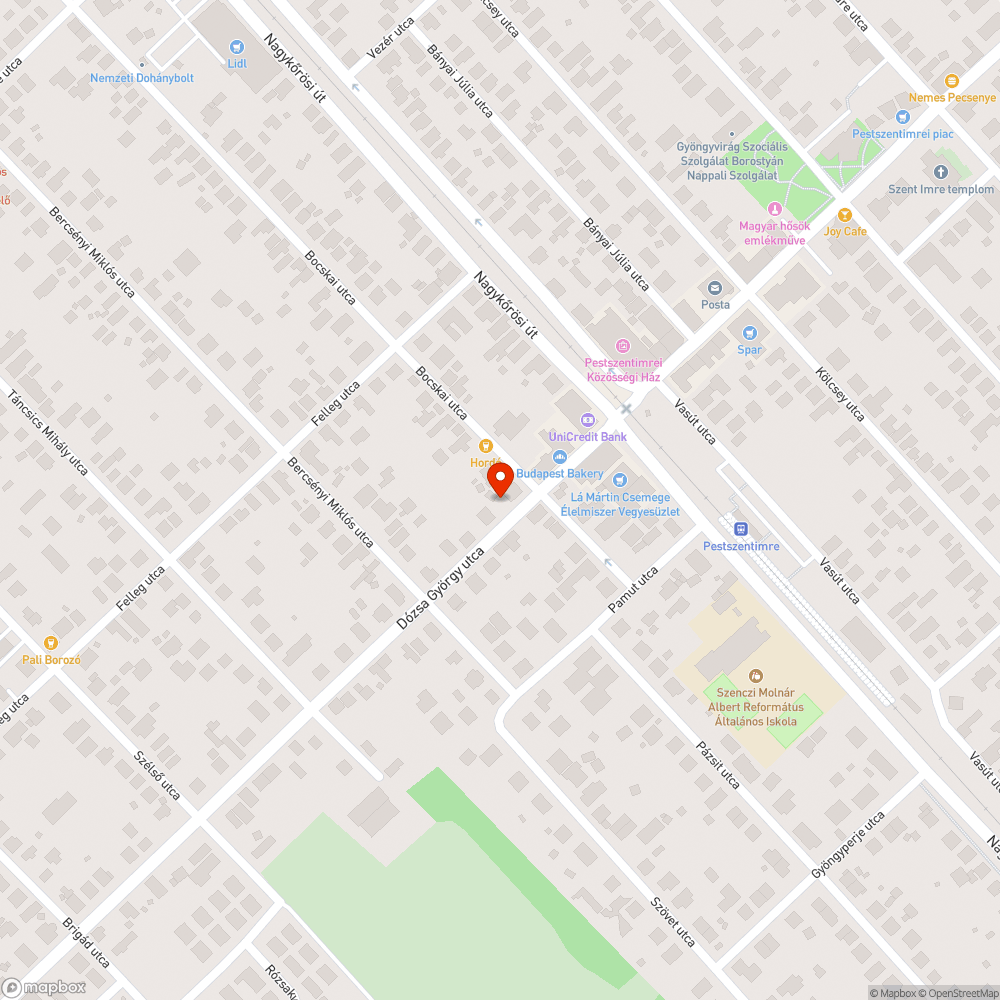 Sérült villanyoszlop bejelentés helye