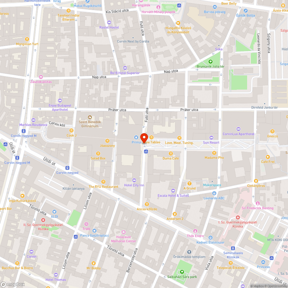 Lakattárolónak használt kerékpár bejelentés helye