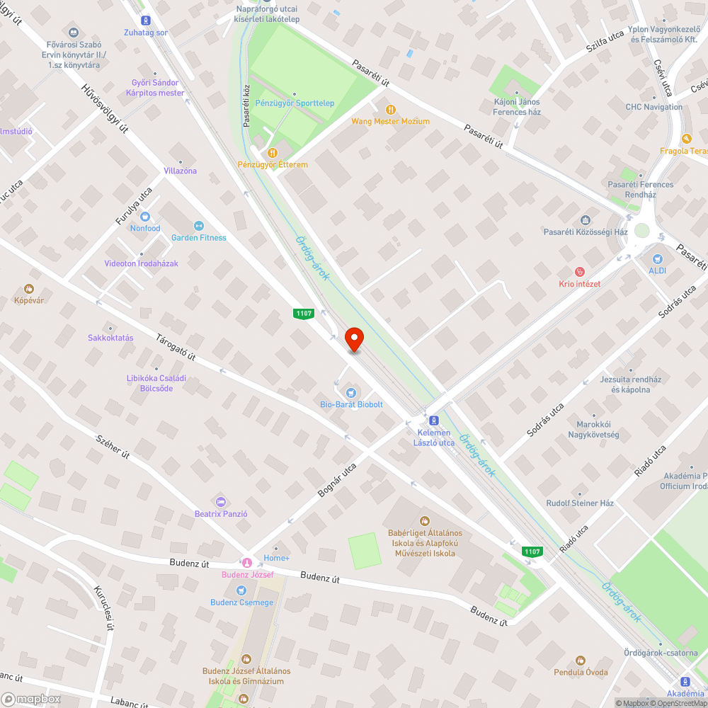 Zöldhulladék bejelentés helye