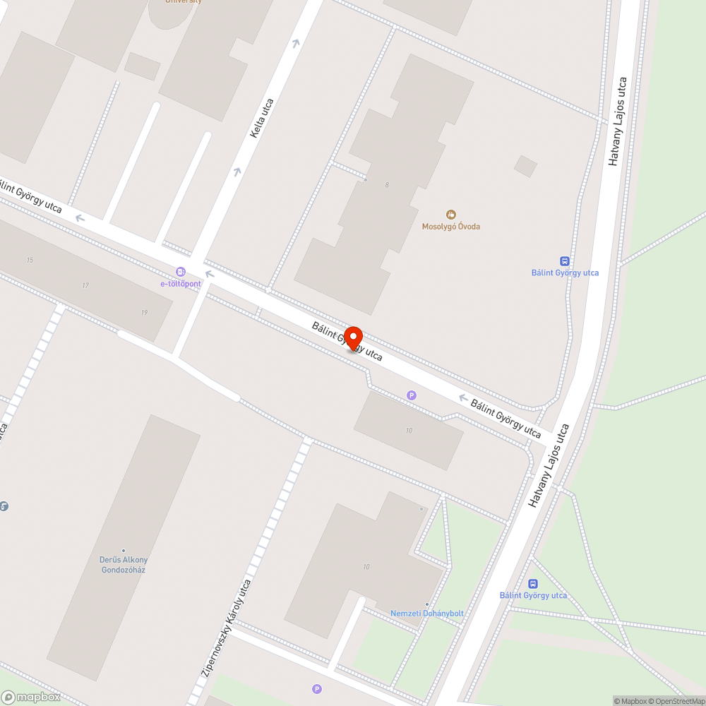 Elhagyott jármű bejelentés helye