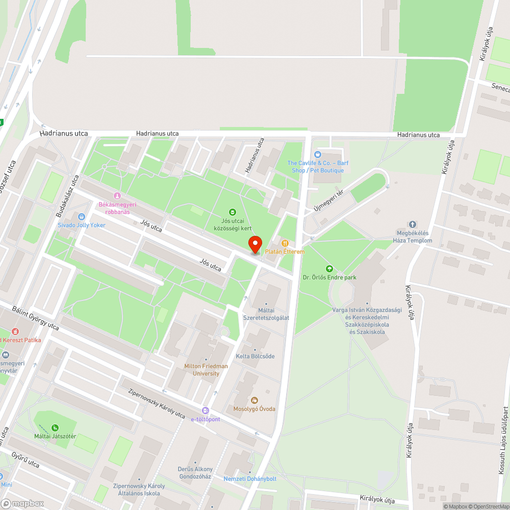 Balesetveszélyes lyuk a földben bejelentés helye