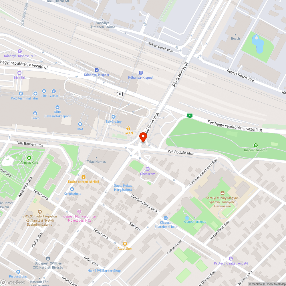 Letarolt haladási irányt jelző táblák bejelentés helye