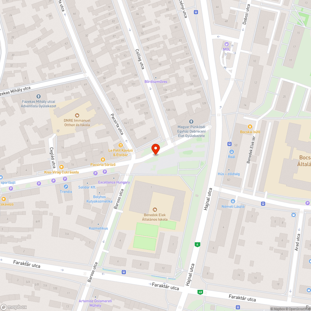 Hiányzó parkolóhelyek a nyitott kerékpársávon és a járdán bejelentés helye