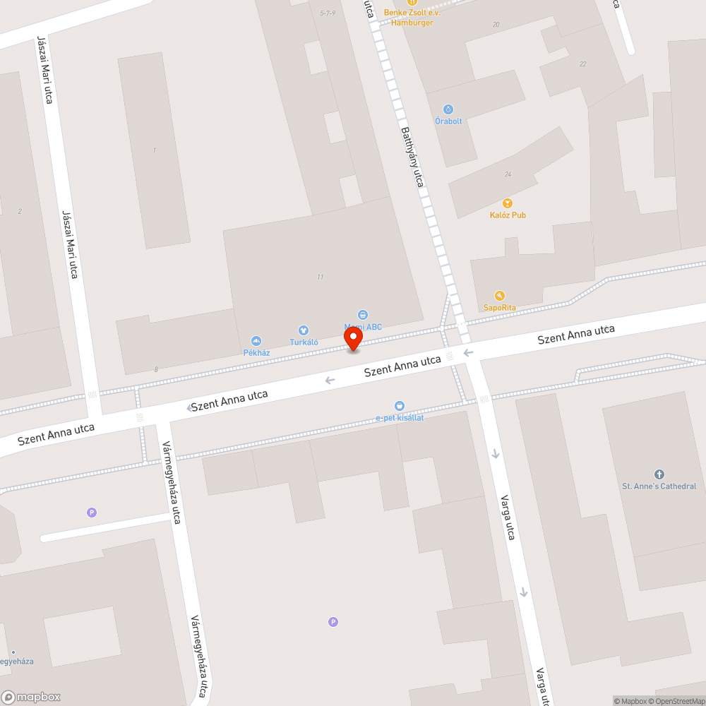 Hiányzó parkolóhelyek a forgalmi sáv vagy a járda helyett bejelentés helye