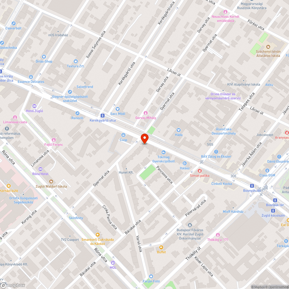 Hiányzó tábla bejelentés helye