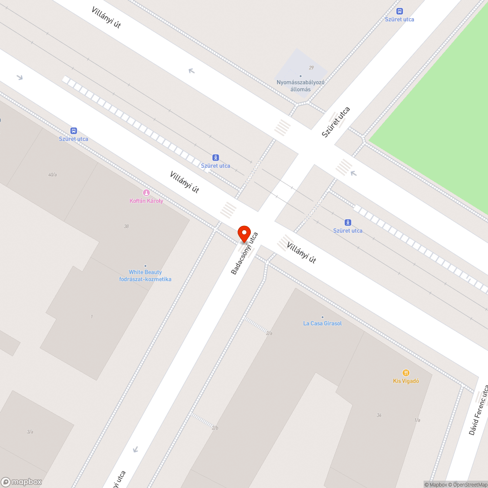 Erodált fedlap bejelentés helye